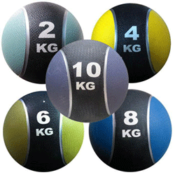 Max Grip Medicine Ball, SET 2, 4, 6, 8, 10 kg