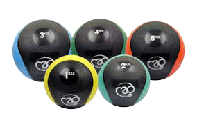 Set of PVC medicine balls