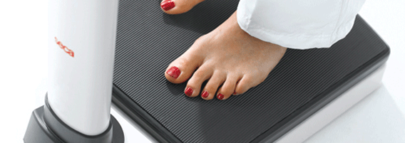 Seca scales and height meters