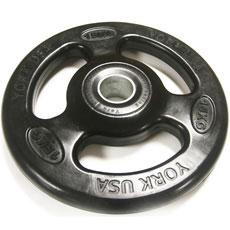 Olympic Rubber Grip Plate ISO 