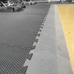 Interlocking edge trim