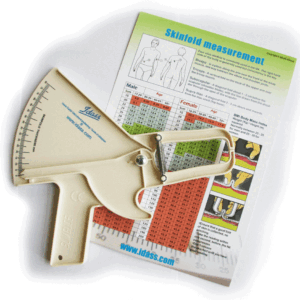 Plastic skinfold caliper